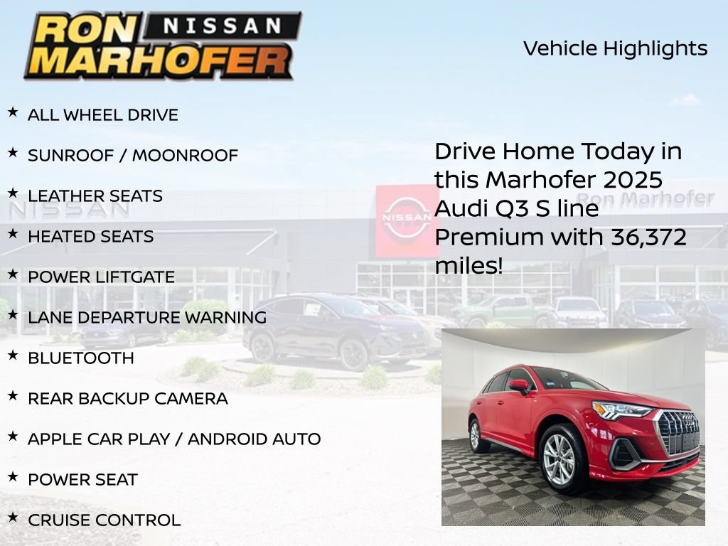 Used 2025 Audi Q3 2.0T Premium AWD/4WD image 13