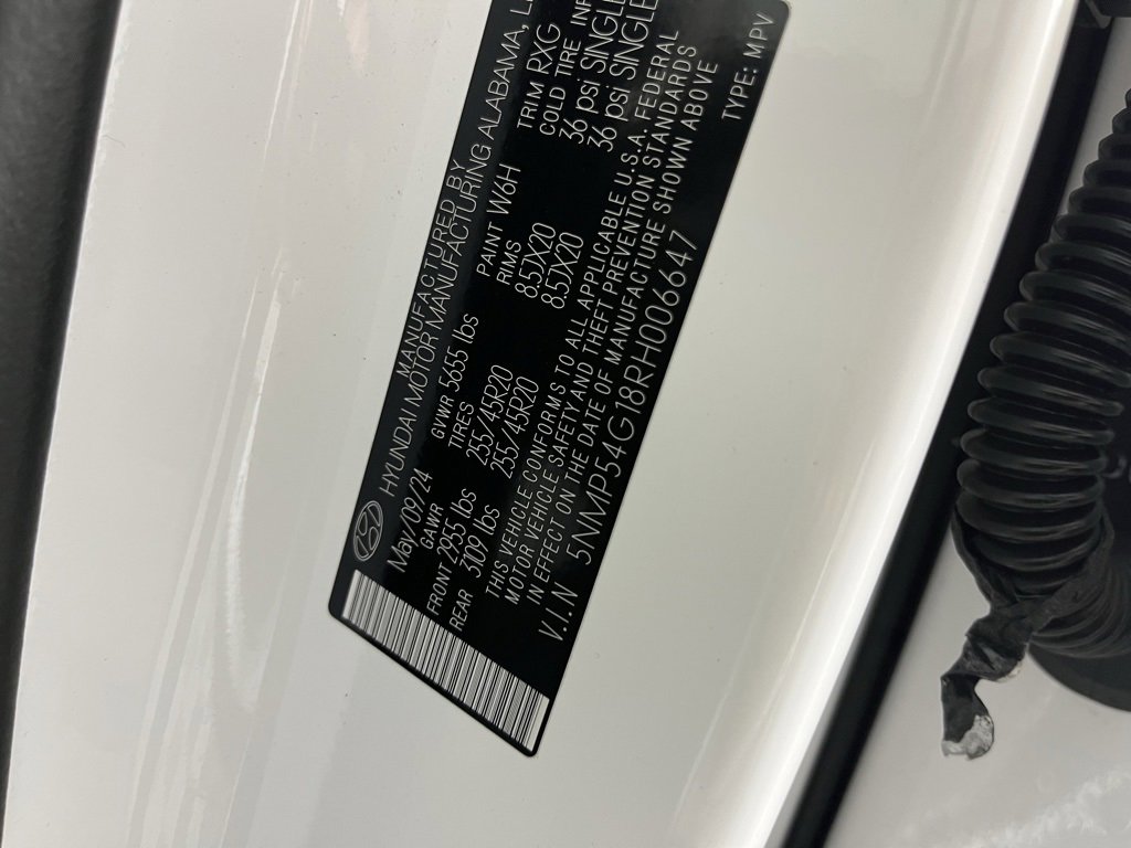 Used 2024 Hyundai Santa Fe Calligraphy image 39