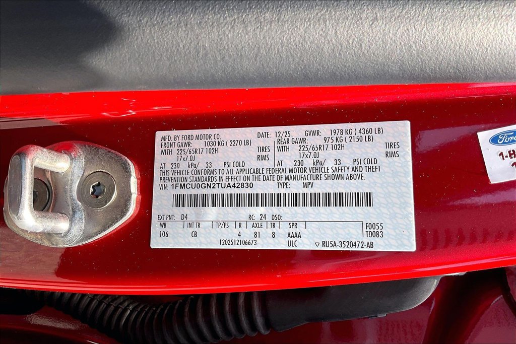 New 2026 Ford Escape Active w/ Active Premium Tech Pack FWD image 14