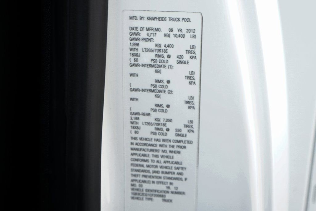 Used 2012 Chevrolet Silverado 3500 W/T RWD image 43