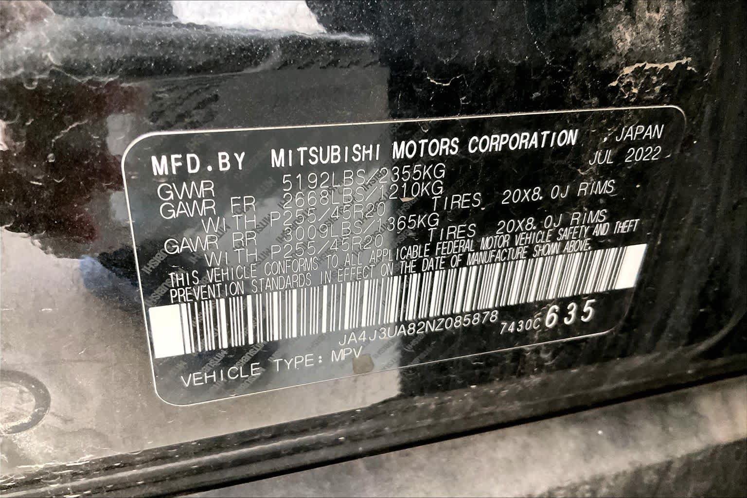 Used 2022 Mitsubishi Outlander SE FWD image 35