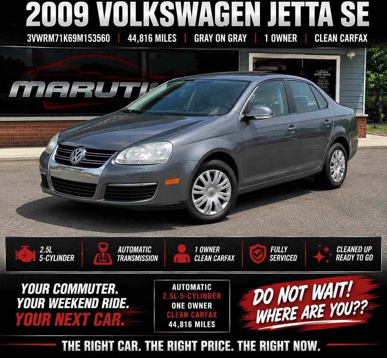 Used 2009 Volkswagen Jetta SE FWD image 44