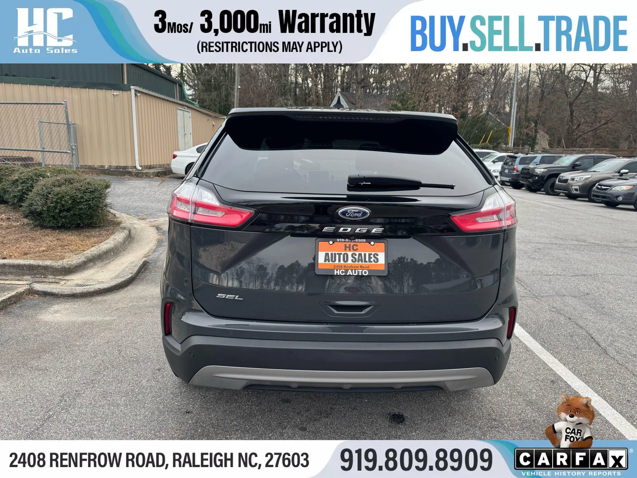 Used 2021 Ford Edge SEL w/ Cargo Accessory Package image 4