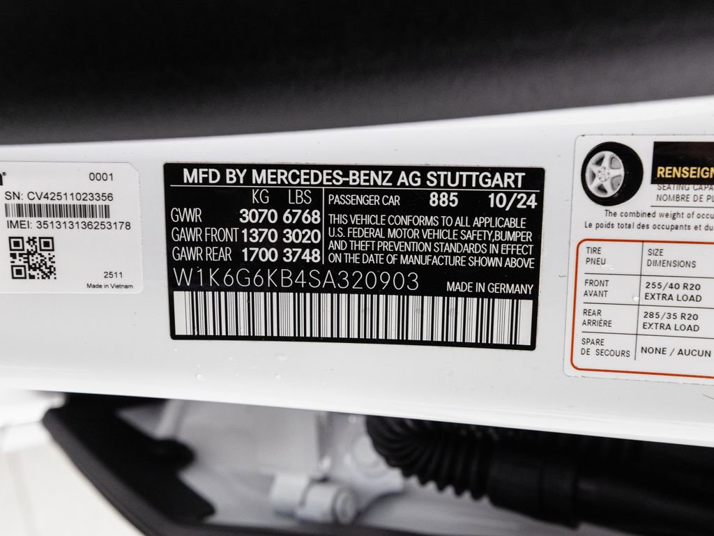 Used 2025 Mercedes-Benz S 580e 4MATIC Sedan image 37