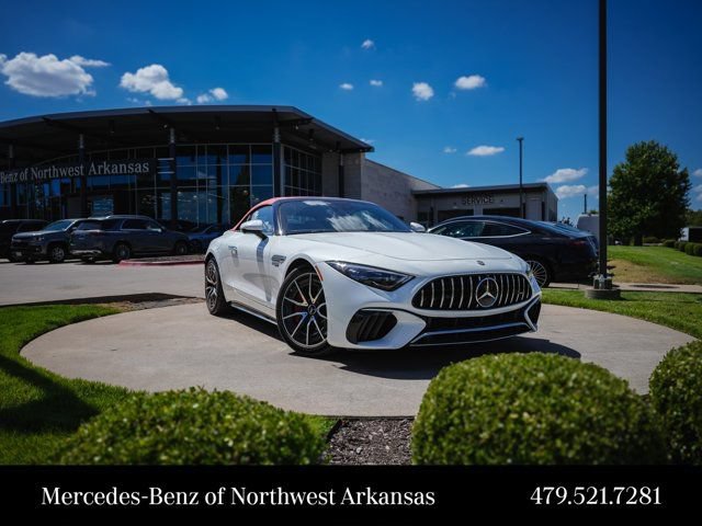 Certified 2023 Mercedes-Benz SL 55 AMG 4MATIC w/ Driver Assistance Package image 1