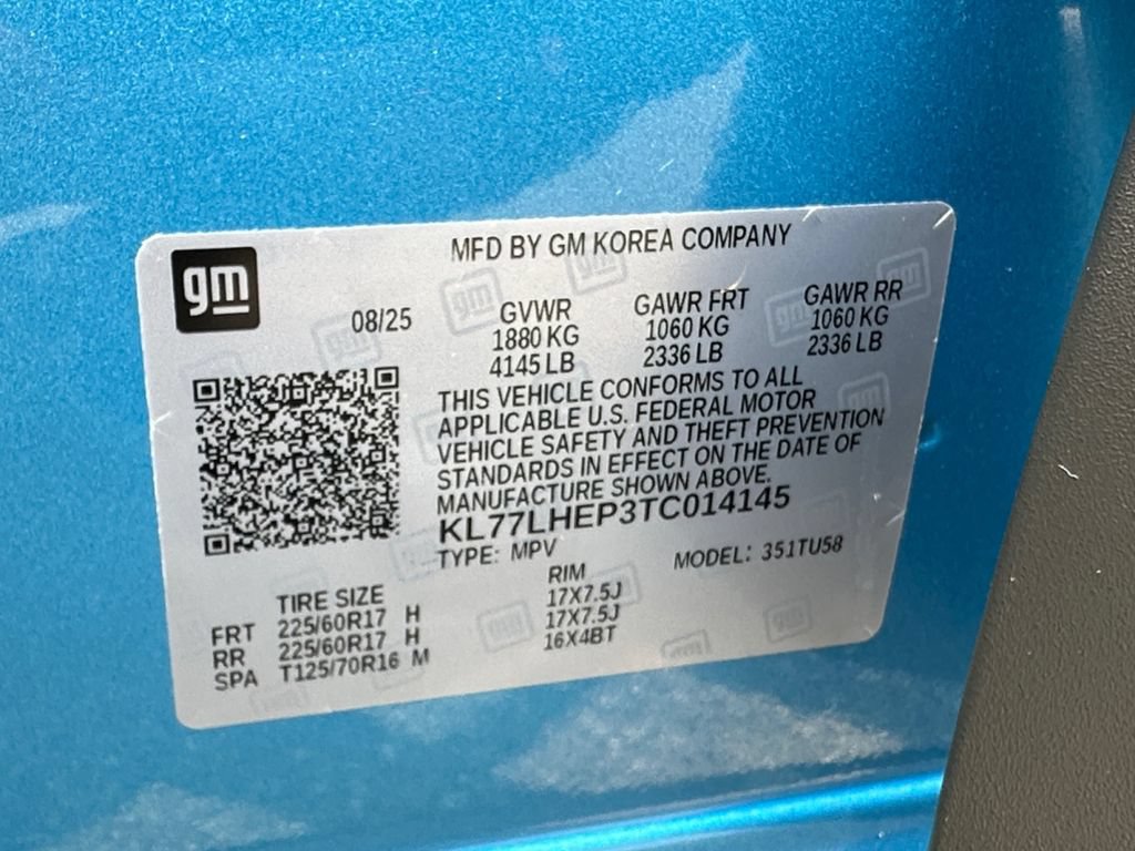 Used 2026 Chevrolet Trax LT w/ Sunroof Package FWD image 16