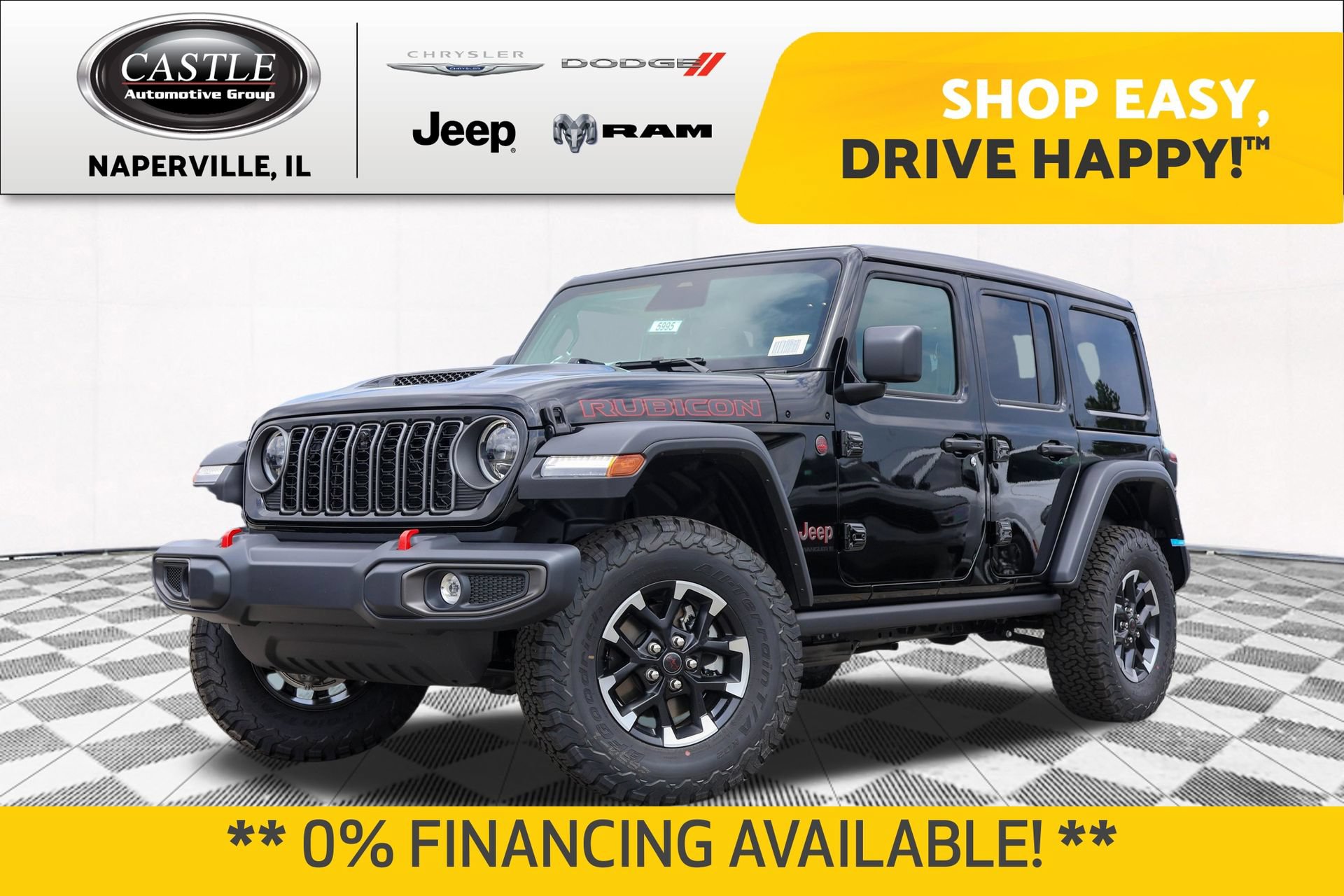 New 2026 Jeep Wrangler Unlimited Rubicon w/ Safety Group