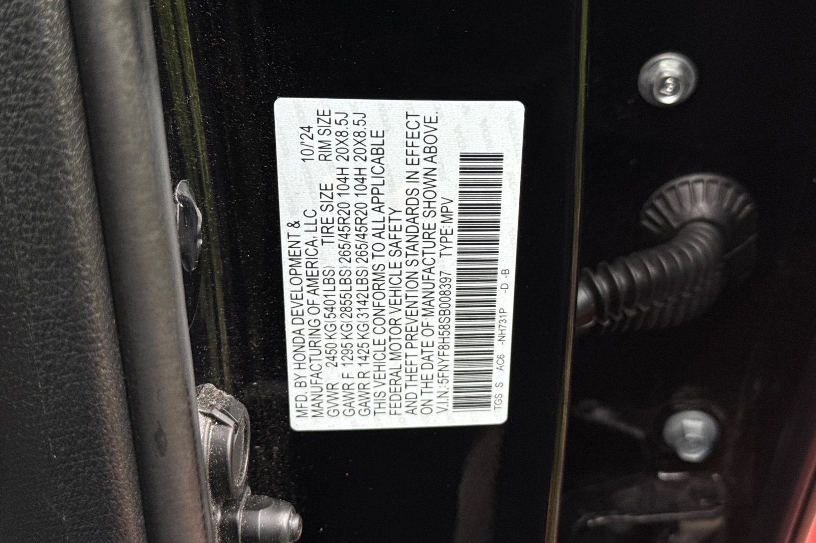 Certified 2025 Honda Passport EX-L image 20