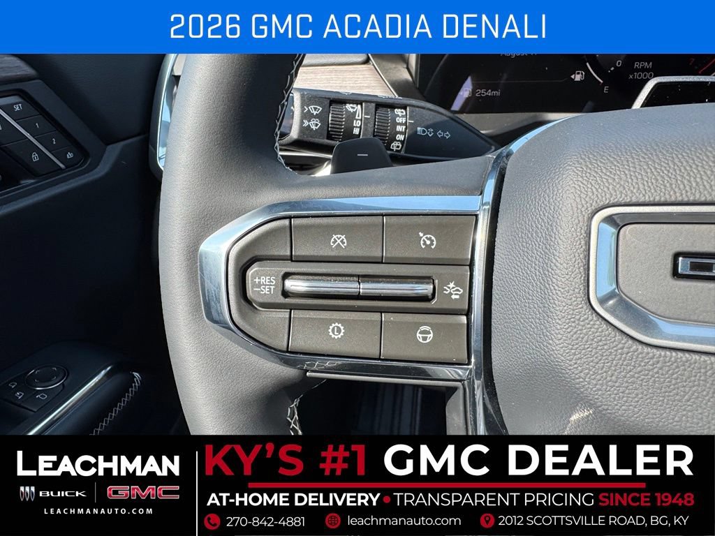 New 2026 GMC Acadia Denali w/ Super Cruise Package FWD image 20