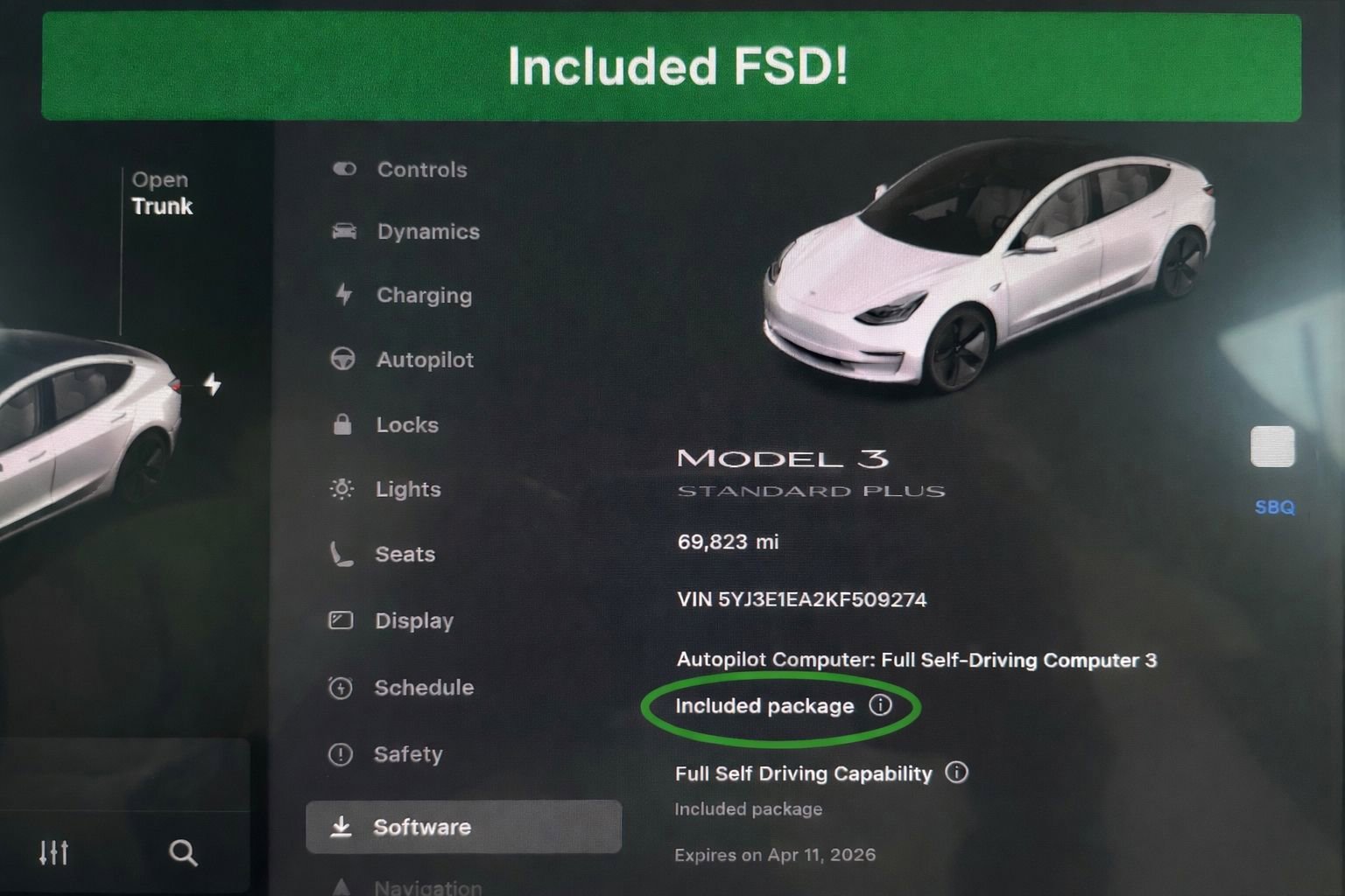 Used 2019 Tesla Model 3 Standard Range Plus RWD image 13