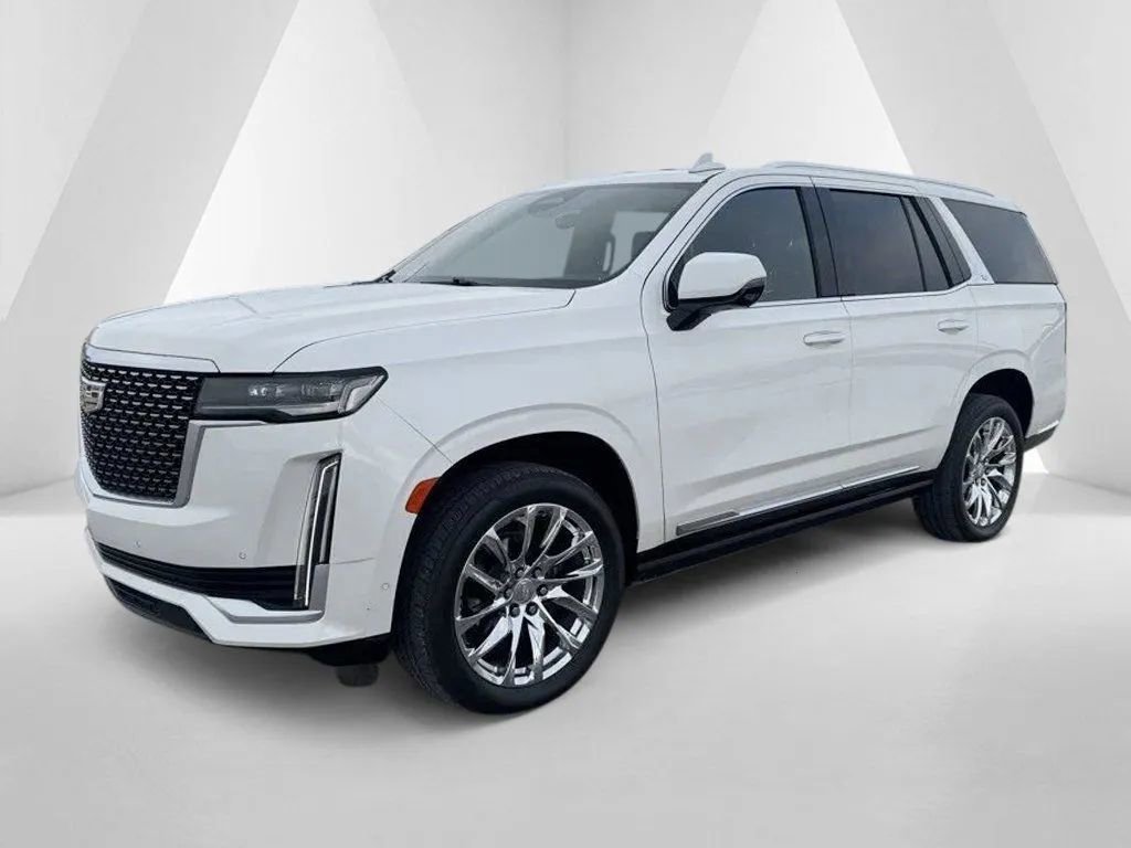 Used 2021 Cadillac Escalade Premium Luxury w/ Driver Assist Tech Package image 3