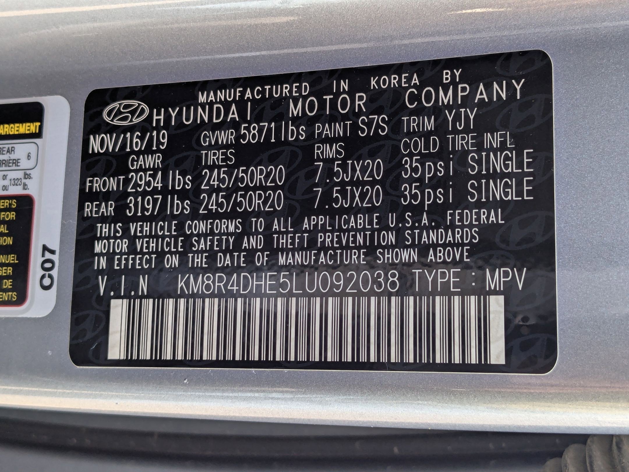 Used 2020 Hyundai Palisade SEL AWD/4WD image 32