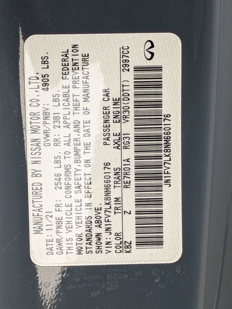 Used 2022 INFINITI Q60 Red Sport 400 w/ Proactive Package image 25