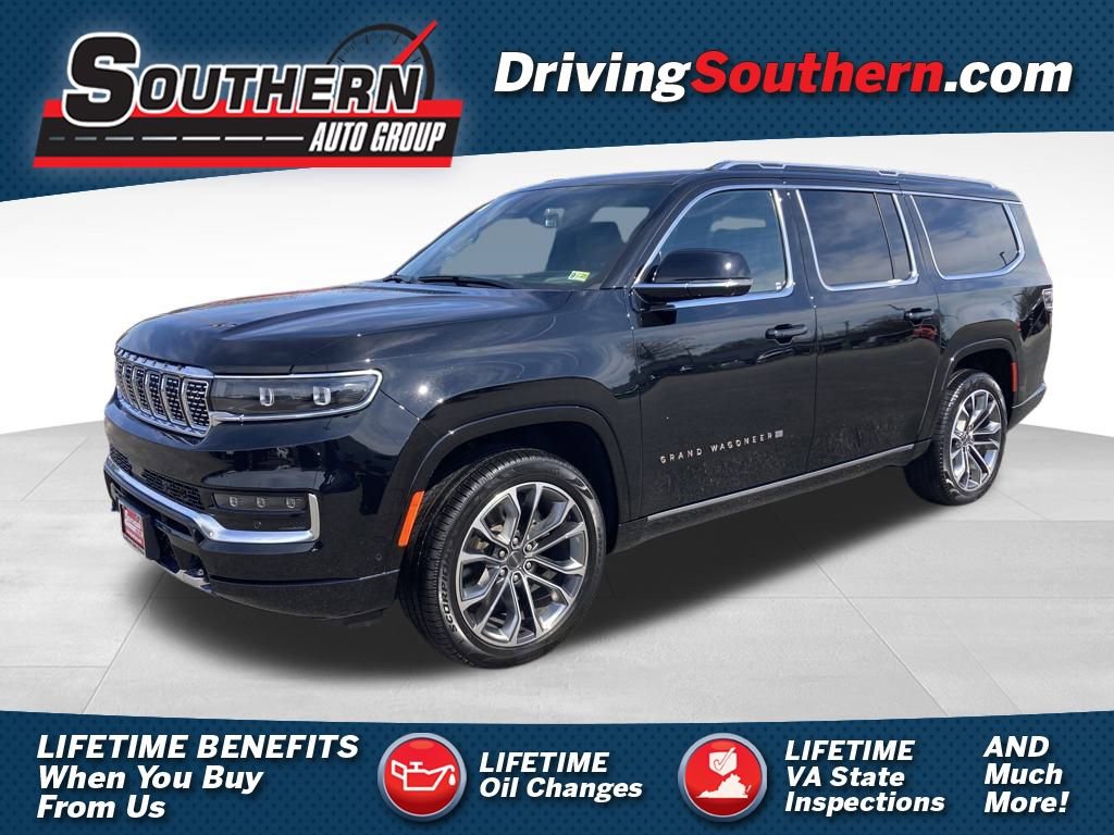 New 2024 Jeep Grand Wagoneer L Series III w/ Rear Seat Video Group 1