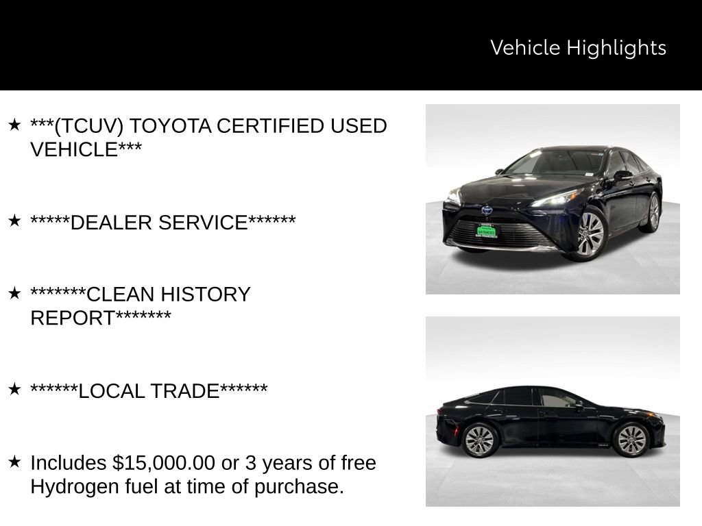 Certified 2022 Toyota Mirai XLE image 45