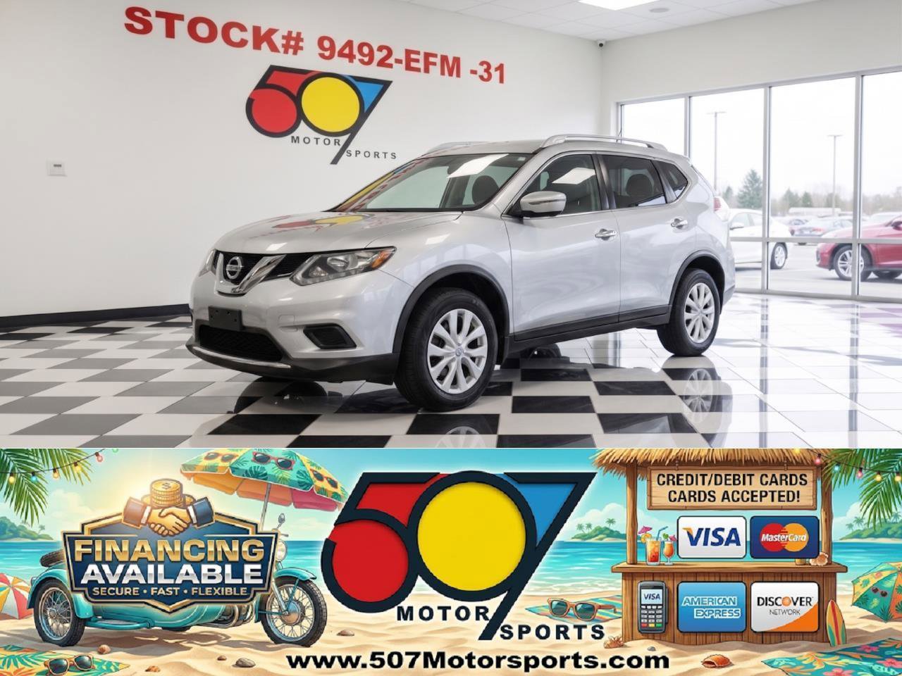 Used 2016 Nissan Rogue S w/ Appearance Package
