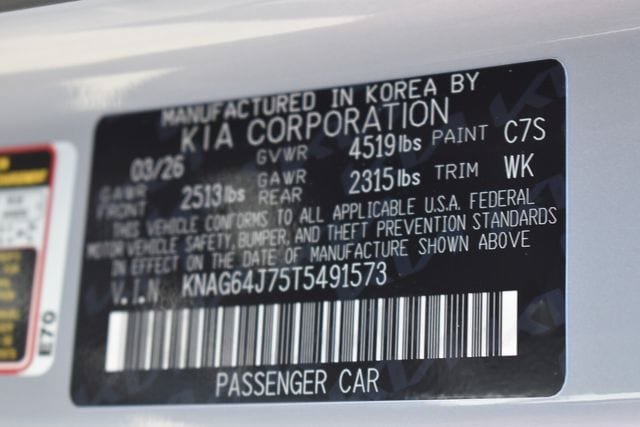 New 2026 Kia K5 GT-Line w/ GT-Line Premium Package AWD/4WD image 38