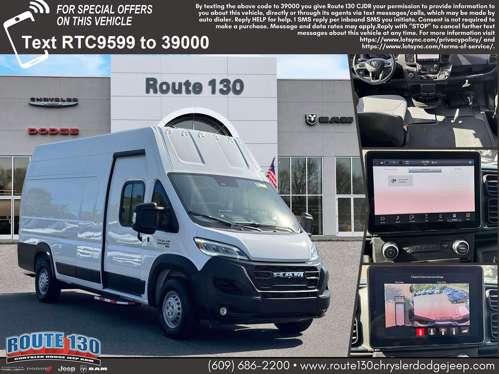 Used 2024 RAM ProMaster 3500 w/ Delivery Van Package