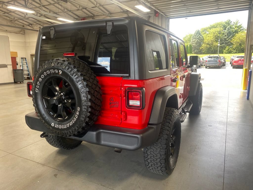 Used 2020 Jeep Wrangler Unlimited Sport AWD/4WD image 4