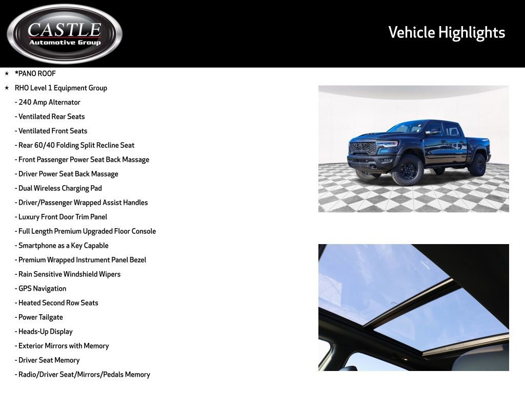 New 2026 RAM 1500 RHO w/ RHO Level 1 Equipment Group image 3