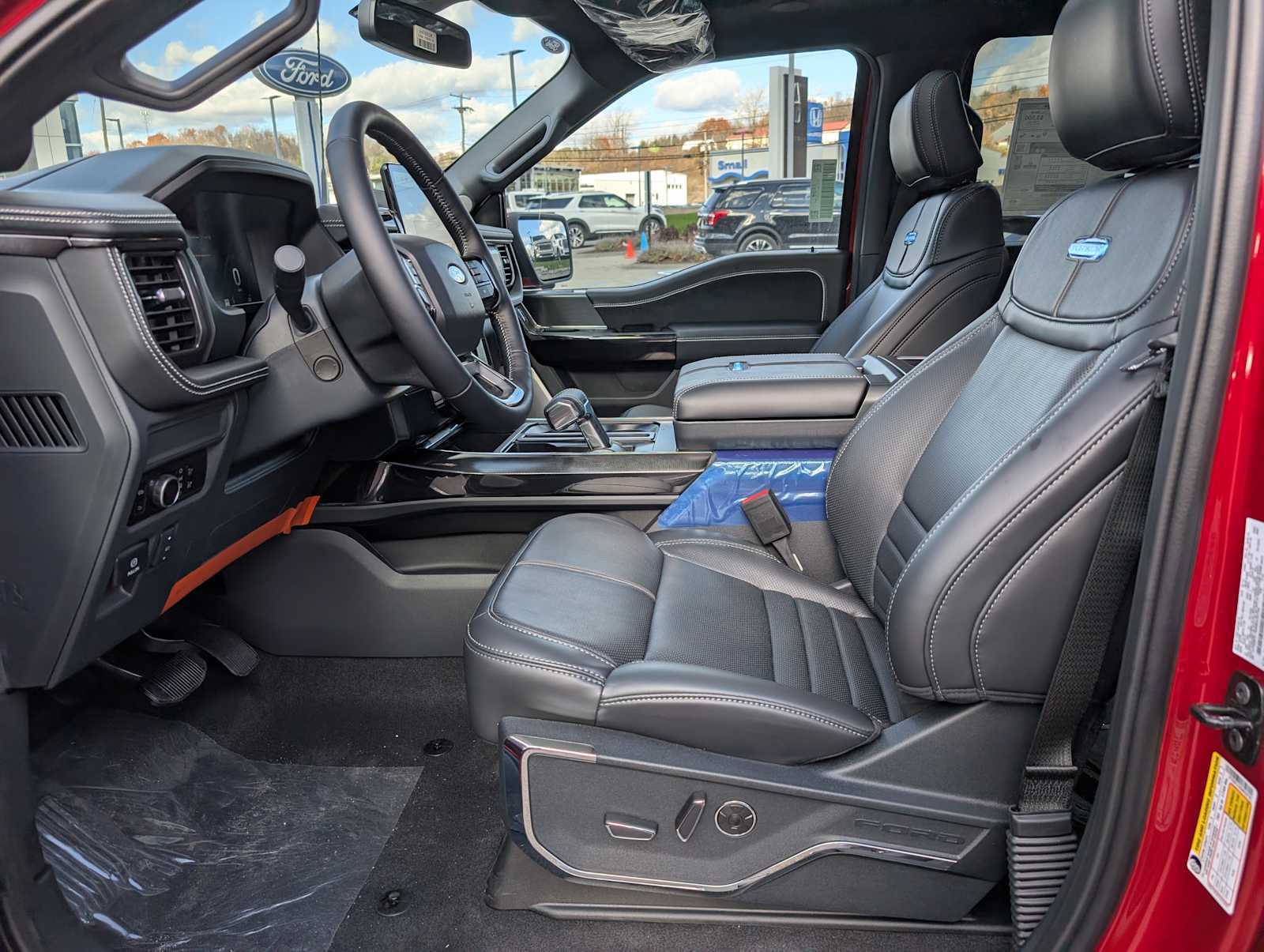 New 2025 Ford F150 Lightning Platinum w/ Dark Elements Package image 4