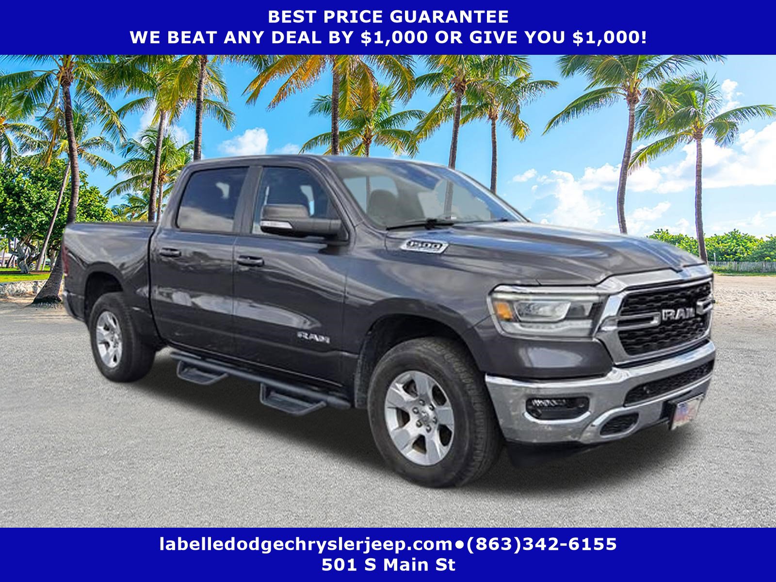Certified 2022 RAM 1500 Big Horn AWD/4WD image 1