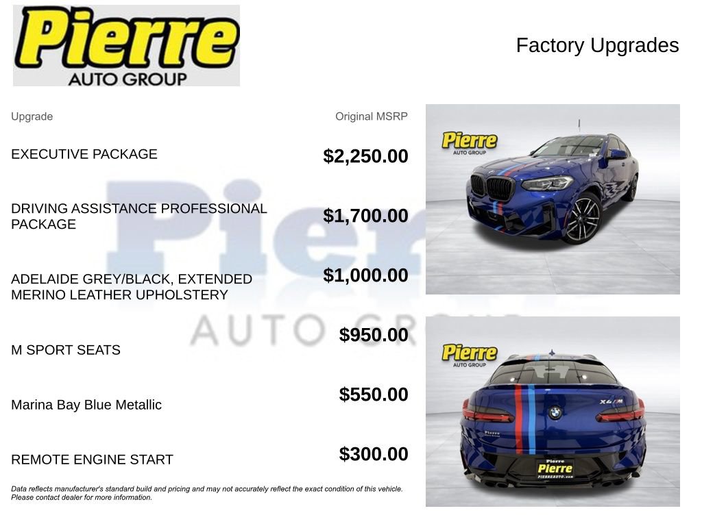 Used 2022 BMW X4 M w/ Executive Package image 13