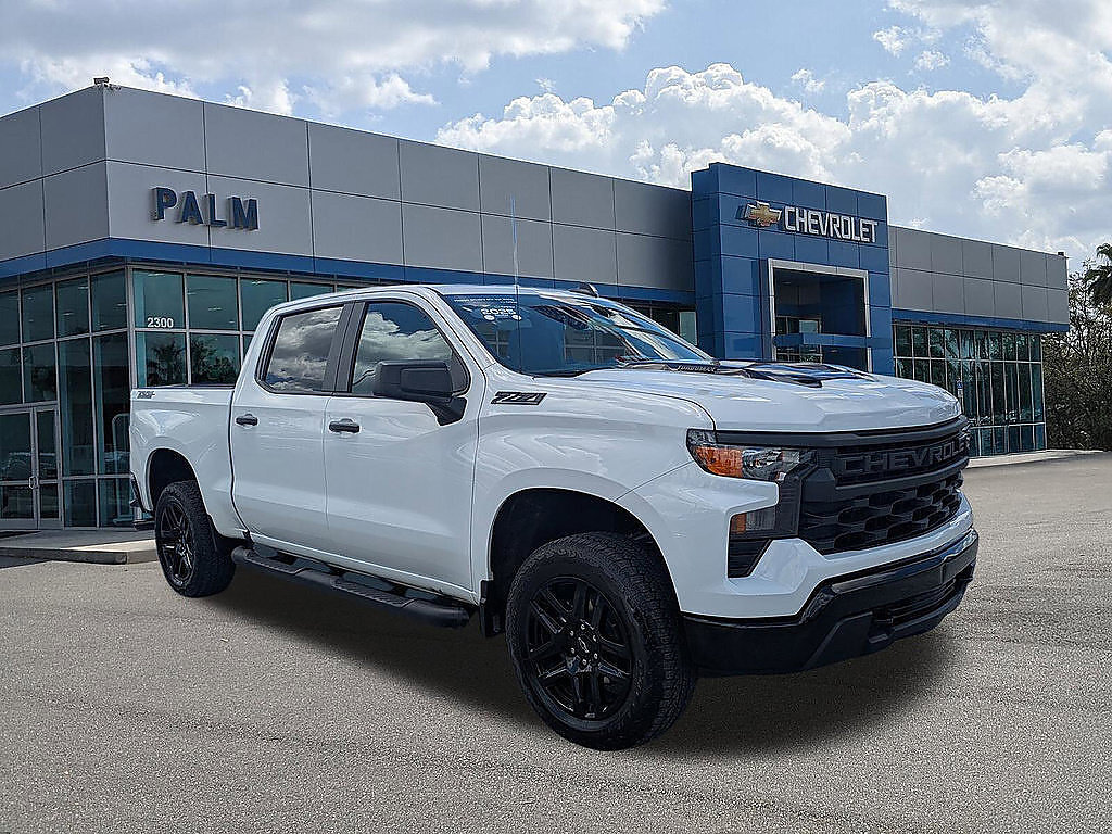 Certified 2025 Chevrolet Silverado 1500 Custom Trail Boss w/ Dark Appearance Package