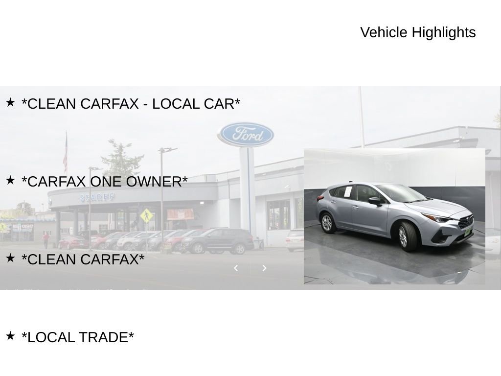 Used 2024 Subaru Impreza 2.0i AWD/4WD image 19