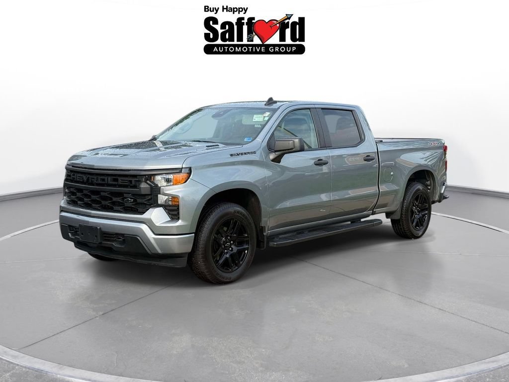 Used 2025 Chevrolet Silverado 1500 Custom w/ LPO, Dark Essentials Package AWD/4WD image 1