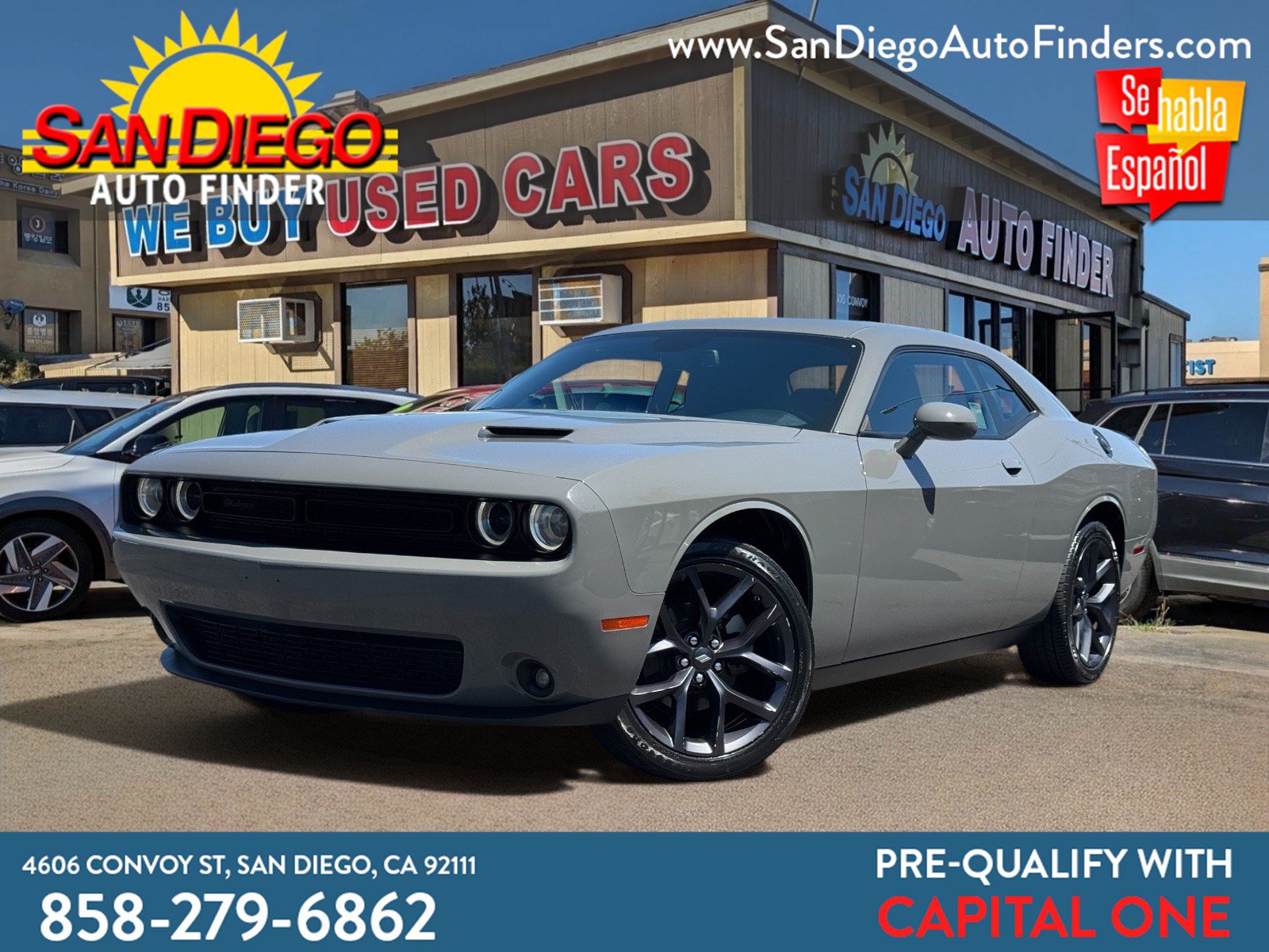 Used 2023 Dodge Challenger SXT w/ Blacktop Package