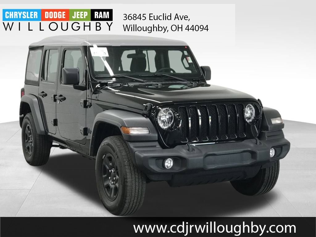Used 2023 Jeep Wrangler Sport image 3