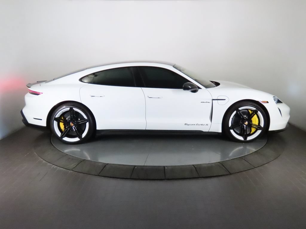 Certified 2021 Porsche Taycan Turbo S w/ Premium Package AWD/4WD image 8