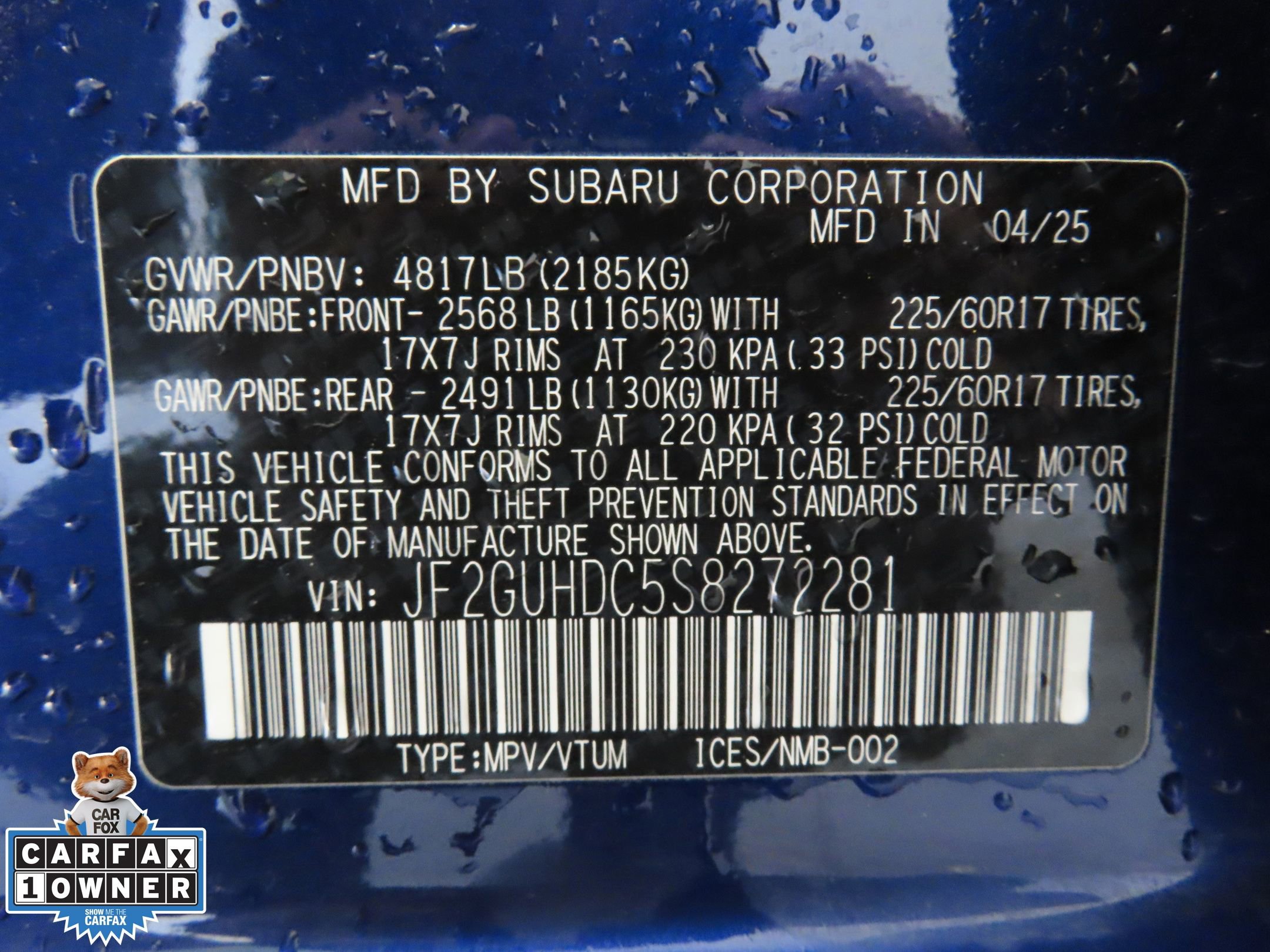 Certified 2025 Subaru Crosstrek 2.0i Premium image 30