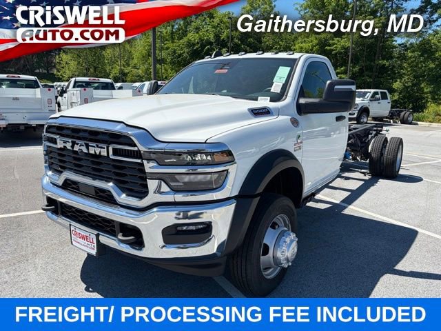 New 2026 RAM 5500 Tradesman w/ Chrome Appearance Group