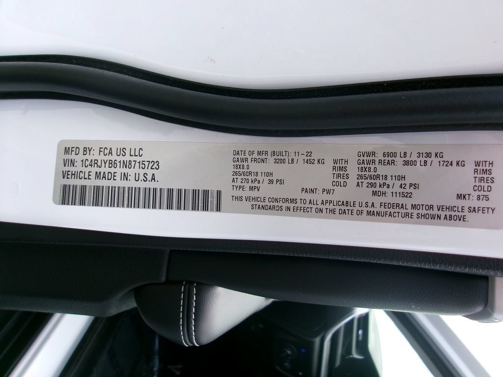 Used 2022 Jeep Grand Cherokee Limited 4xe AWD/4WD image 18