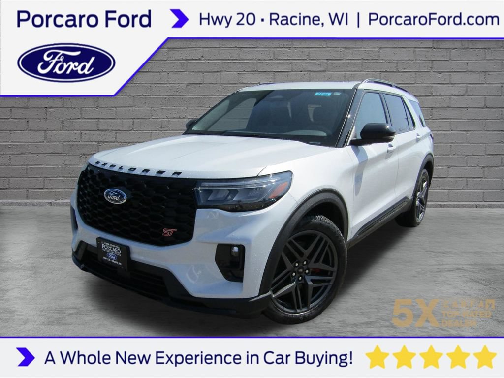 New 2026 Ford Explorer ST w/ Sun And Sound Package