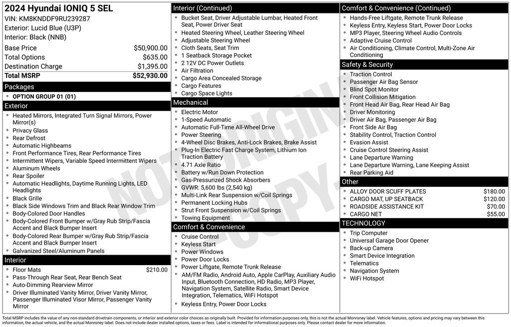 Used 2024 Hyundai Ioniq 5 SEL image 15