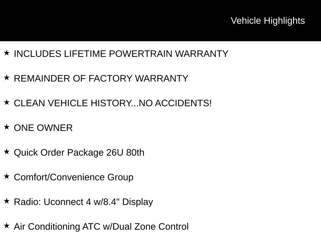 Used 2021 Jeep Cherokee Latitude Lux 80th Anniv w/ Quick Order Package 26U 80TH image 10
