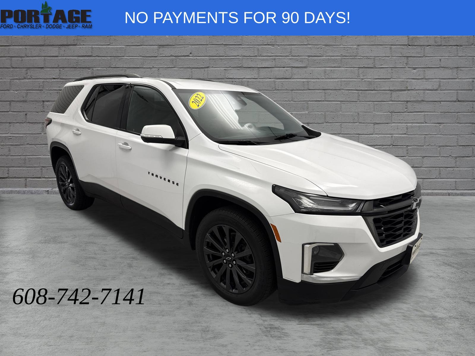 Used 2022 Chevrolet Traverse RS w/ LPO, Floor Liner Package