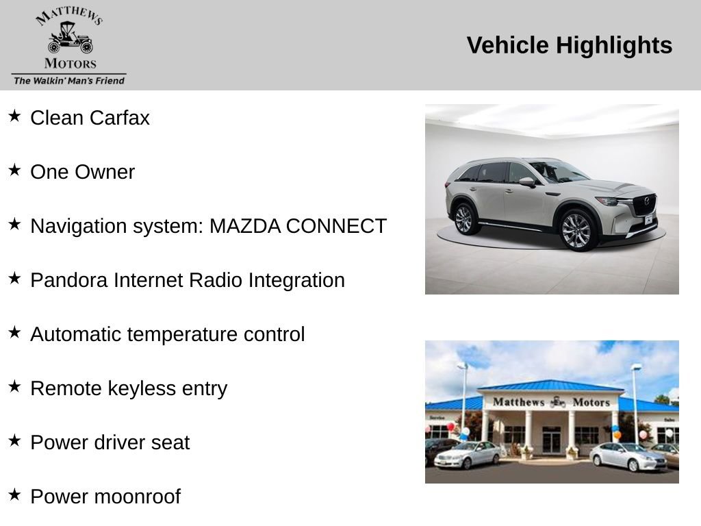 Used 2024 MAZDA CX-90 3.3 Turbo w/ Premium Package image 14