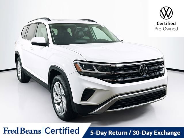Certified 2022 Volkswagen Atlas SE w/ Panoramic Sunroof Package
