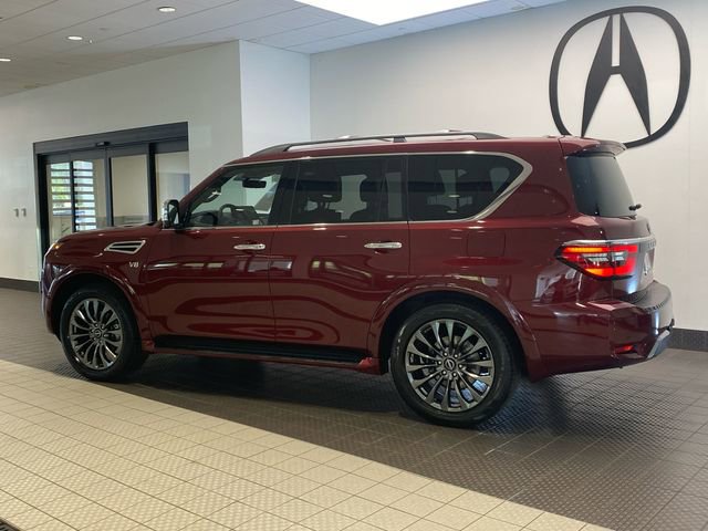 Used 2022 Nissan Armada Platinum w/ Captain's Chairs Package RWD image 4