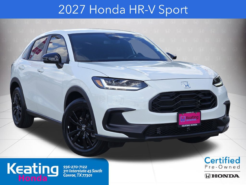 Certified 2027 Honda HR-V Sport