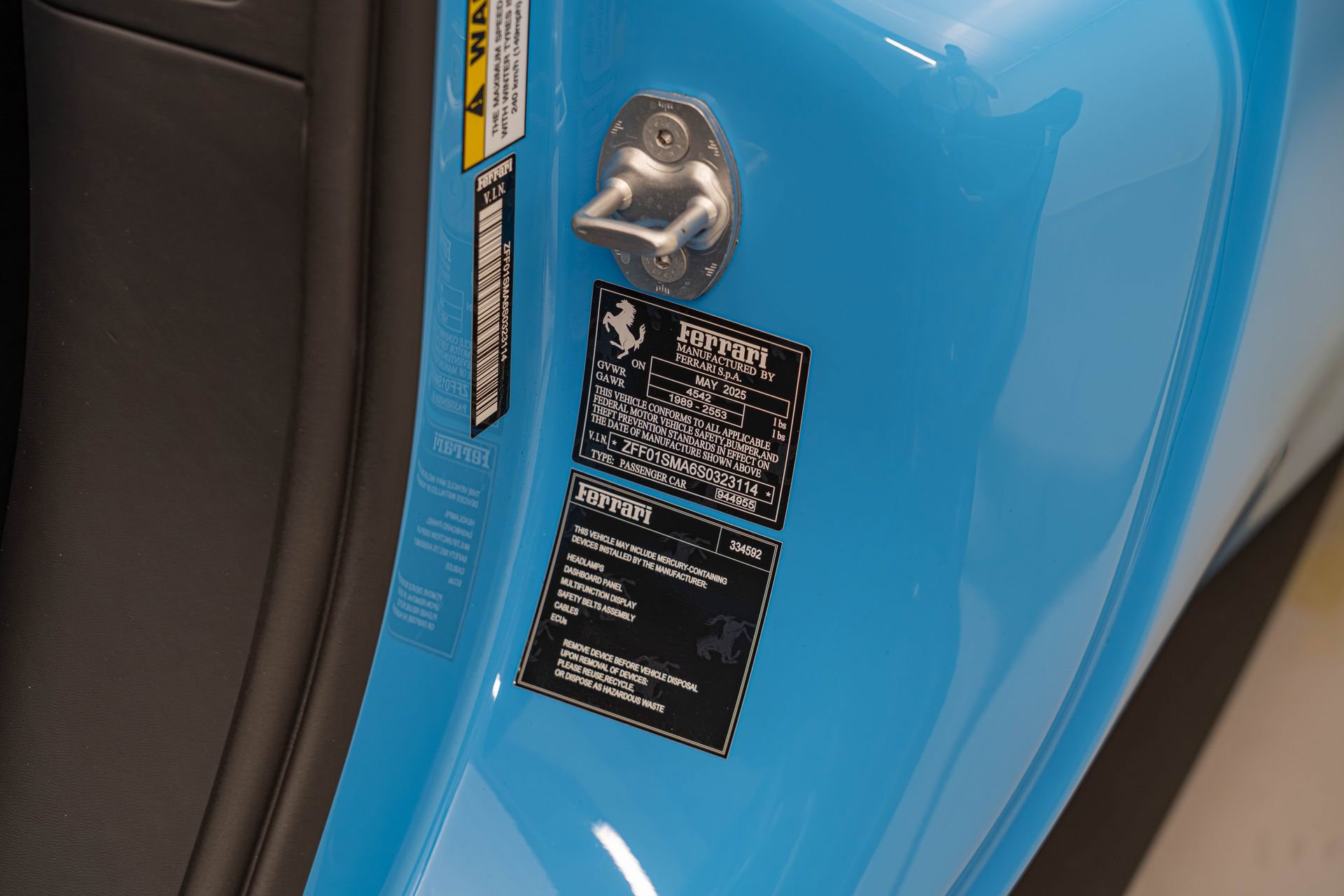 Certified 2025 Ferrari 296 GTS RWD image 45