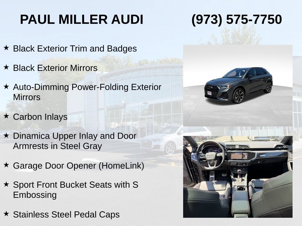 Used 2025 Audi Q3 2.0T Premium Plus w/ Premium Plus Package AWD/4WD image 36
