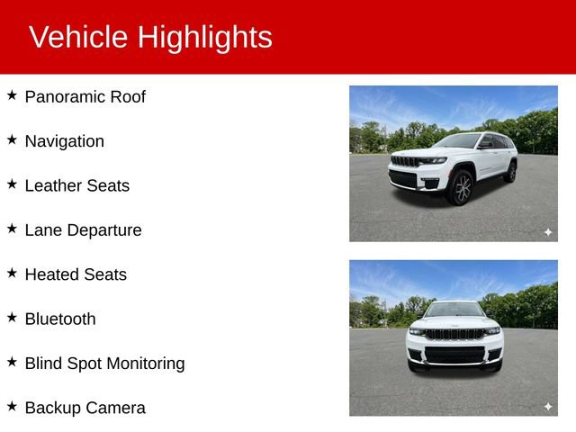 Used 2023 Jeep Grand Cherokee L Limited AWD/4WD image 2