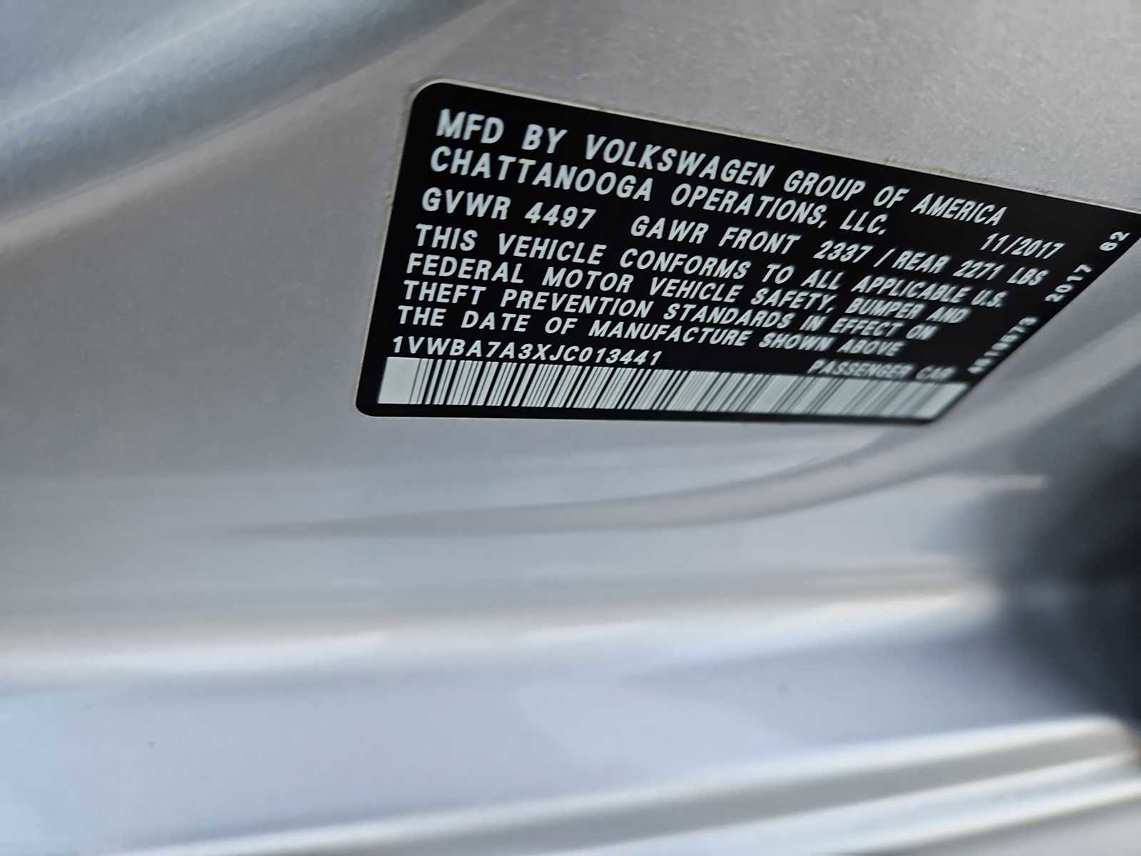 Used 2018 Volkswagen Passat 2.0T SE image 14