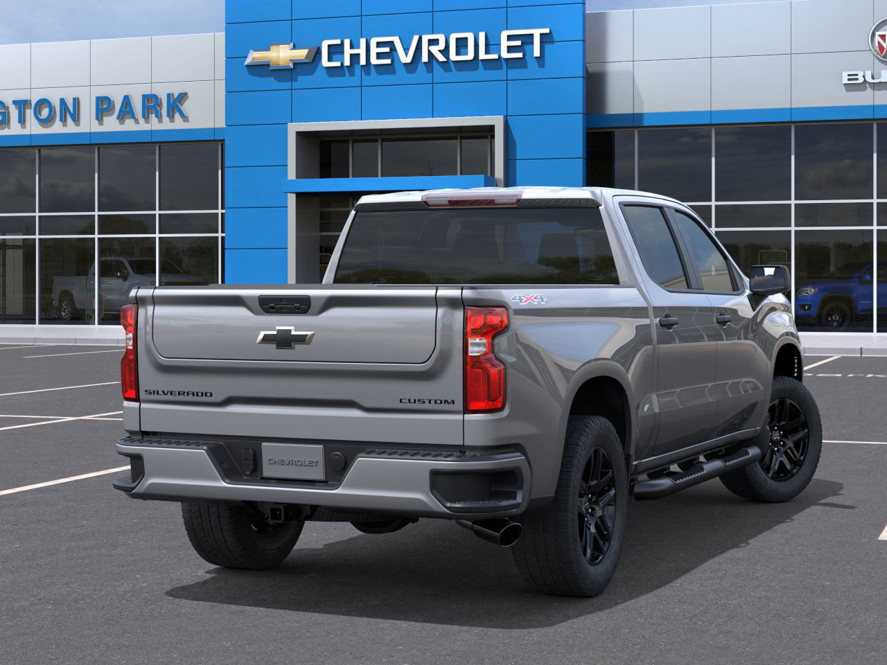 New 2026 Chevrolet Silverado 1500 Custom w/ Turbomax Blackout Package image 4