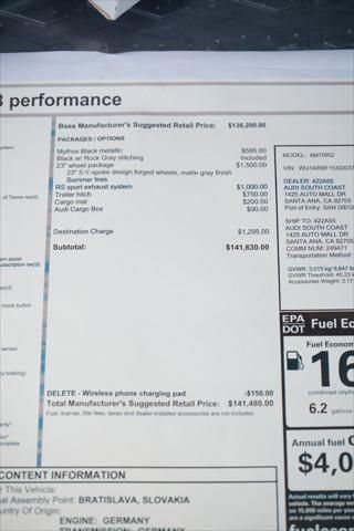 New 2025 Audi RS Q8 performance AWD/4WD image 12